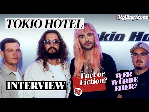 Tokio Hotel in the RS Gameshow: The band about bad hairstyles and raccoon babies
