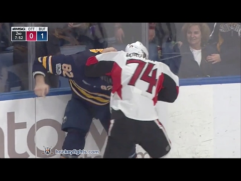 Mark Borowiecki vs Marcus Foligno