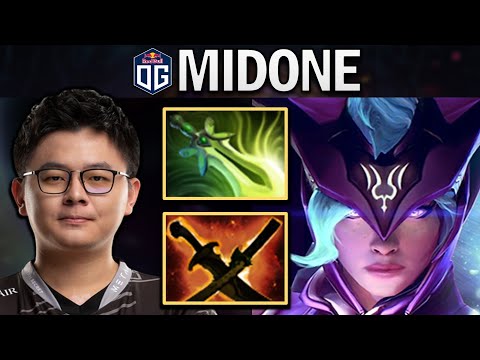 OG.MIDONE LUNA WITH 16 KILLS - DOTA 2 7.27 GAMEPLAY