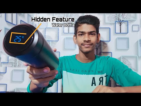  Water Bottle With LED Temperature Display |True Unboxing