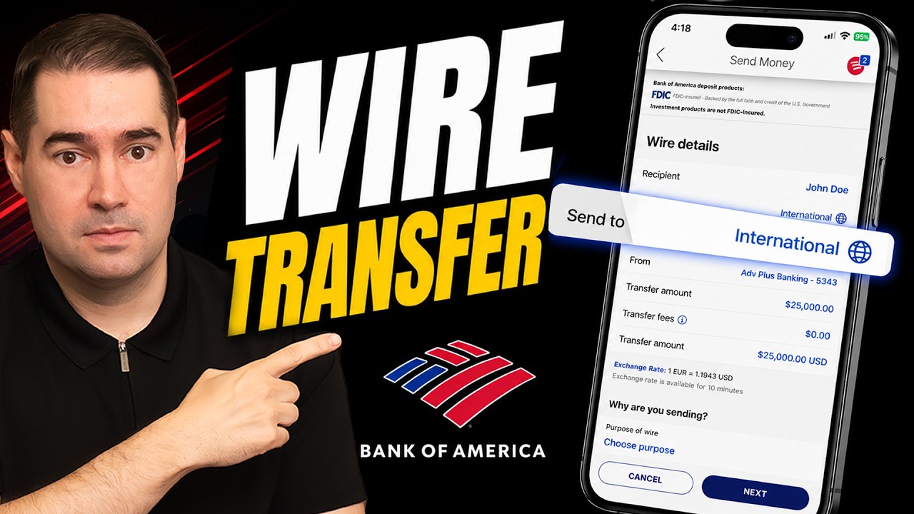 How to Send an International Wire Transfer from Bank of America