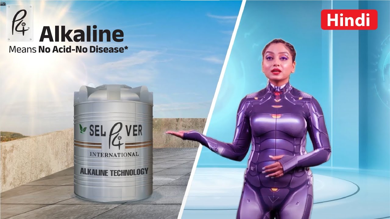 Silver P4 International Water Purifier Alkaline Tank (2 pH) Explain and 20 Yr Long Benefits | HINDI