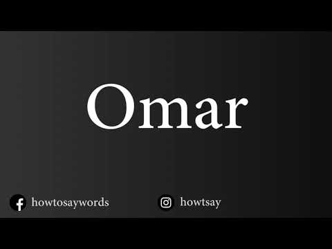 How To Pronounce Omar