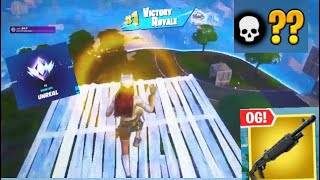 Fortnite Unreal Ranked Solo Reload | ps4 60 fps high kill
