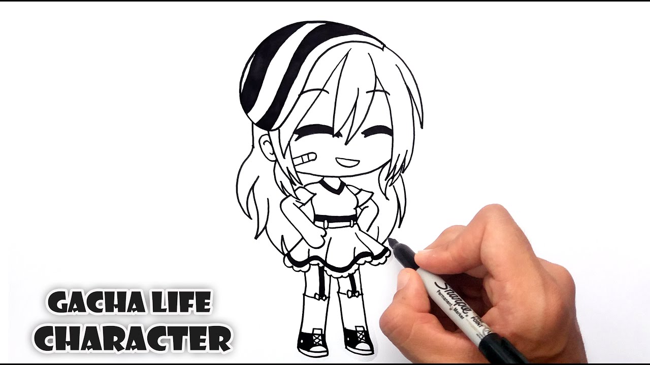 Watch video How to Draw Gacha Life Character Step by step Now How to Draw Gacha Life Character Step by step