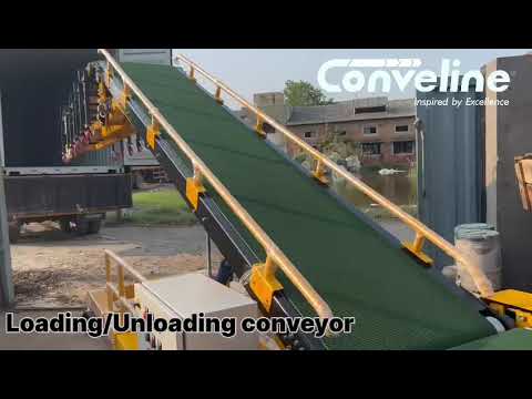 Truck Loading Unloading Conveyor