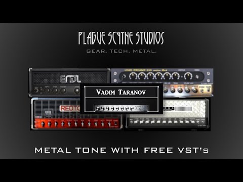 Metal Guitar w/ Free Vadim Taranov VST's - Demo & Tutorial