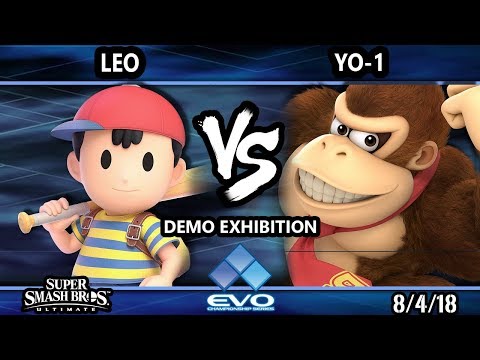 Evo Demo SSBU - Leo (Ness) Vs. YO-1 (Donkey Kong) Smash Ultimate