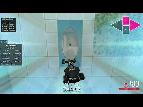 [RPG] Portal Mania By glocom | Trackmania RPG/Trial map | WR by Hazardu. 11:11.566