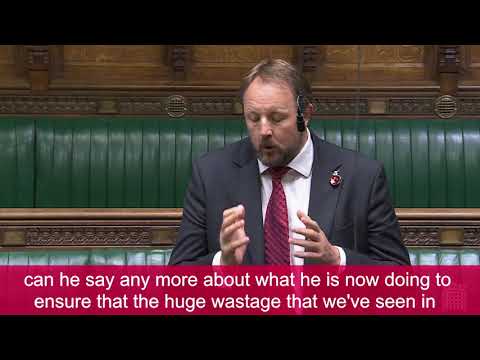 Toby Perkins' question to the Defence Secretary