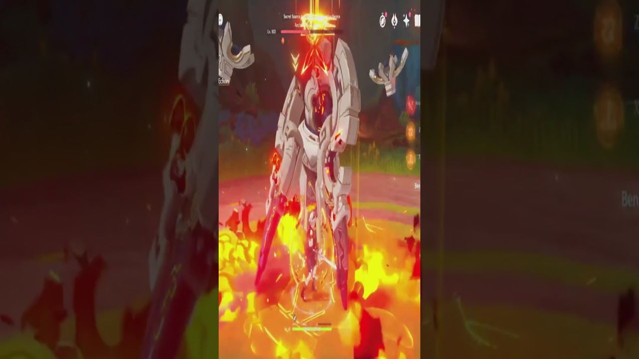 ancient ruins constructor boss guide #shorts #genshinimpact #ps5