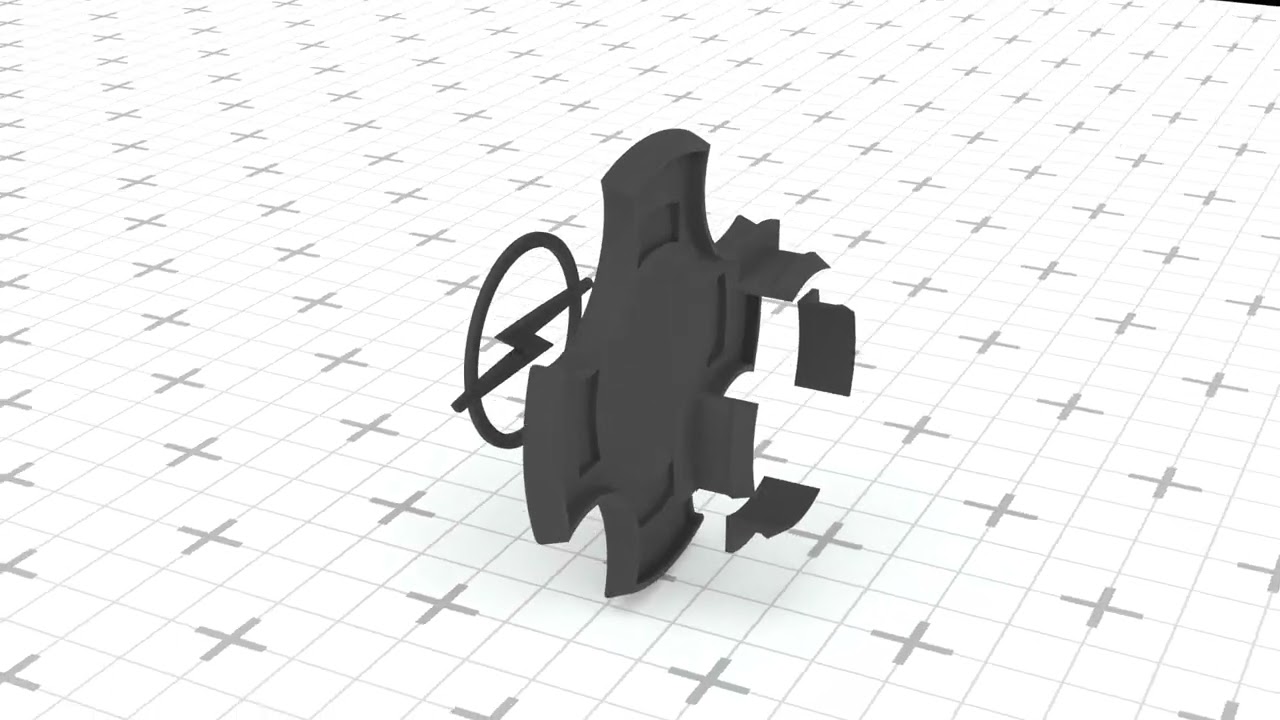Opel Wheel Center Cap 90306690 3D Print Model