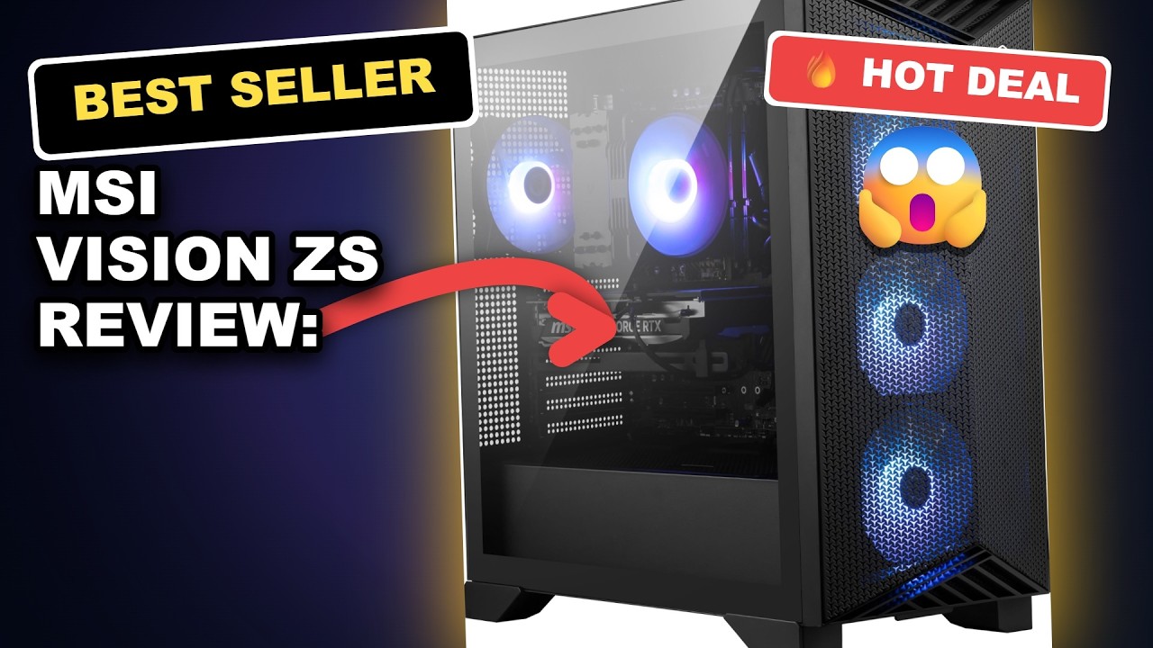 MSI Vision ZS Review: Is This $2000 Gaming PC Actually Worth It? review video