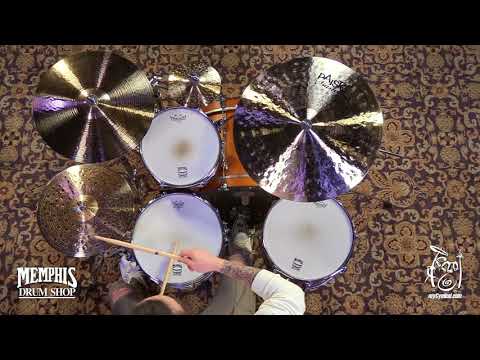 Paiste 14" Signature Dark Energy Mark I Hi Hats - 935/1422g - Garrett Tyler (4803714-1022918F)