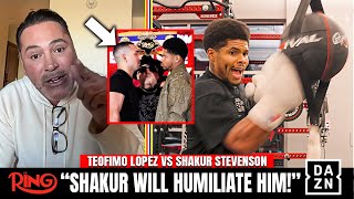 "He's Impossible To Break!" Oscar De La Hoya Picks Winner | Stevenson vs Teofimo Lopez!