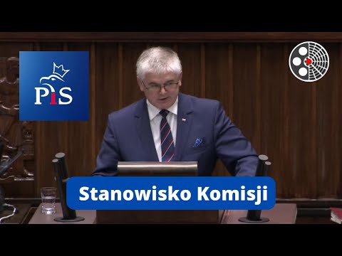 Adam Gawęda przedstawia rekomendacje komisji do projektu podatkowego