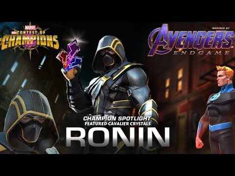 RONIN FEATURED CAVALIER CRYSTALS LIVE!! | (MARVEL: Contest of Champions)