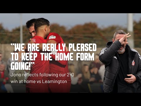 Post-Match Reaction | Jono Greening Vs Leamington (National League North)