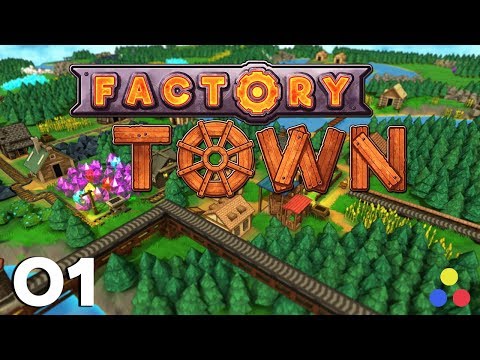 Factory Town - Let's Play | Factorio meets Banished | Episode 1 [Getting Started]