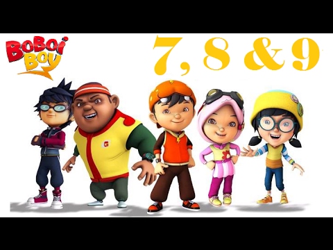 BoBoiBoy (English) -  Season 1 Episode 7, 8 & 9