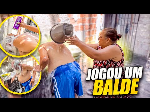 TEVE SHAMPOO INFINITO E BALDE DE ÁGUA NO VEIO 🤣🤣🤣 | LUIZ DO SOM 