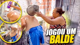 TEVE SHAMPOO INFINITO E BALDE DE ÁGUA NO VEIO 🤣🤣🤣 | LUIZ DO SOM 