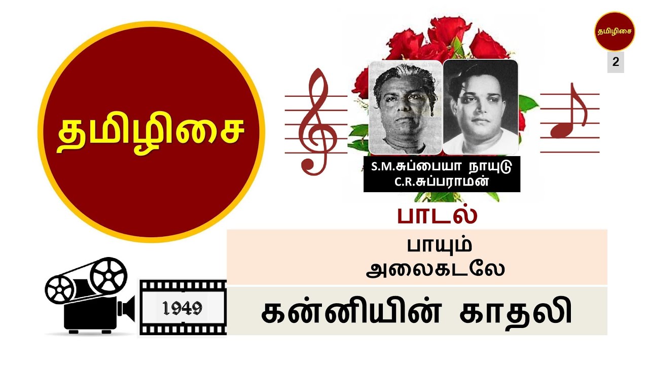 Paayum Alai Song Lyrics | Kanniyin Kadhali Tamil | K. V. Janaki