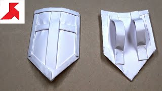 DIY 🛡️ - How to make a SHIELD from A4 paper