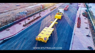 STU 3 Axle Hydraulic Steering Low Loader low bed semi-trailer for sale - Image 5 | Autoline New STU 3 Axle Hydraulic Steering Low Loader low bed semi-trailer | Image 5 - Autoline