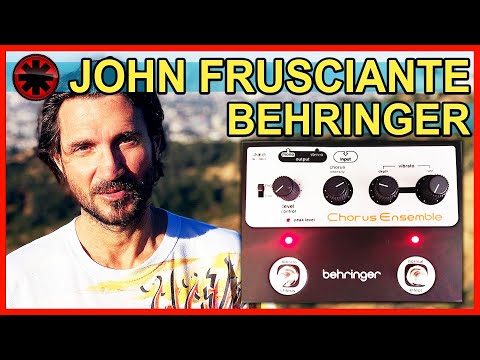 John Frusciante Favorite Pedal will be made by BEHRINGER in 2023