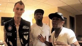 Floyd Mayweather, 50 Cent and Machine Gun Kelly