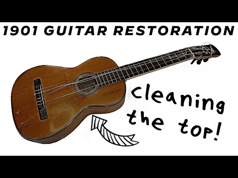 120 Years Old Guitar Restoration - (I) - Anjuda Guitars Nº12