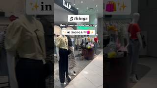 Download lagu 5 Things WORTH buying in KOREA 🛍️🇰🇷 mp3