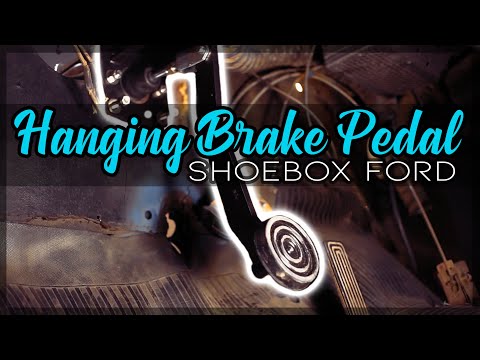 Installing a hanging brake assembly; Shoebox Ford Ep4