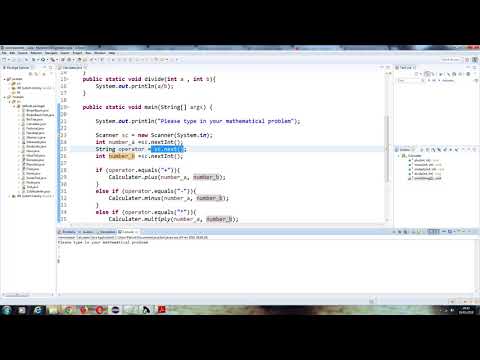 Java | Einfacher Taschenrechner mit Eingabe