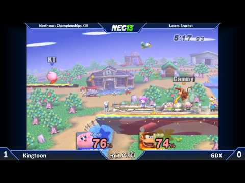 NEC 13 - Kingtoon vs GDX - Top 8 - SSBB