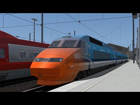 Train Simulator | TGV Thalys PBA | Marseille - Amsterdam Central