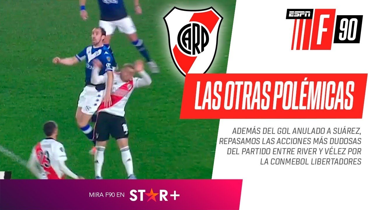 ¿HUBO PENAL DE GODÍN? En #ESPNF90 repasamos LAS OTRAS POLÉMICAS de #River vs. #Vélez