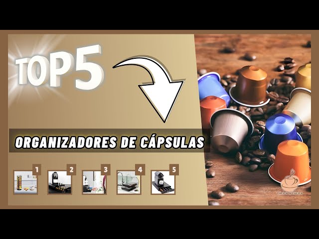 Vídeo relacionado con Navaris Dispensador de cápsulas café Compatible con Nespresso - Cajón y Soporte para cafetera de cápsulas - Accesorio con Capacidad de 50x cápsula