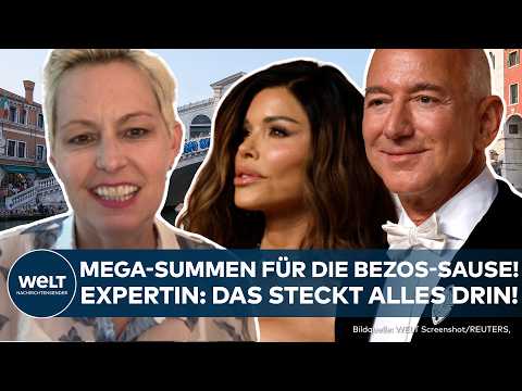 VENEDIG: Jeff Bezos zahlt 30 Millionen Dollar für Venedig-Hochzeit! Das steckt in den Kosten!