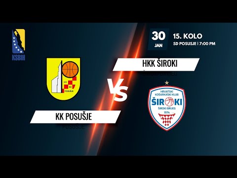 KK Posušje vs HKK Široki - 15.kolo - KSBIH - 2021/2022