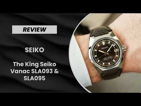 Odd is Cool: Getting Hands-On With The Edgy King Seiko Vanac SLA093 & SLA095