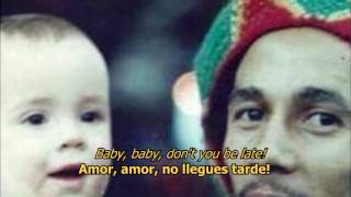 Baby we&#39;ve got a date (Rock it baby) - Bob Marley (LYRICS/LETRA) (Reggae)