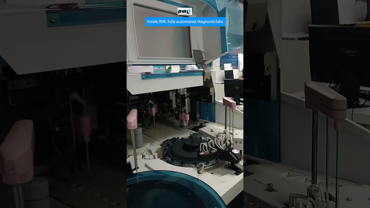 Take a Look Inside RML Pathology's Fully Automated Diagnostic Lab #rml #pathologylab #healthcheckup