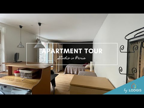 Apartment Tour // Furnished Studio 24m2 in Paris – Ref : 10824508