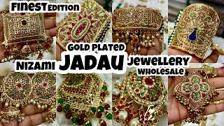 Premium Gold Plated Jadau Jewellery Wholesale | Nizami Hyderabadi Punjabi Jadau Jewellery 2026