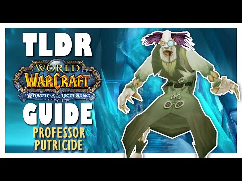 TLDR PROFESSOR PUTRICIDE Normal + Heroic Guide - ICC Guide WOTLK Classic