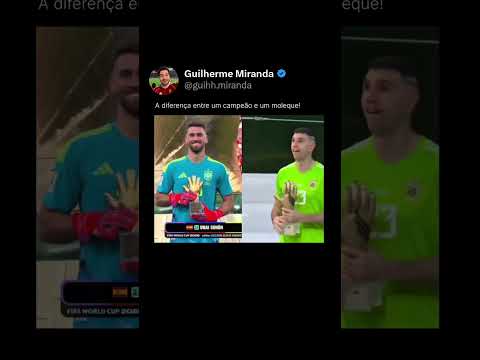 🤯 Unai Simón x Dibu Martínez: posturas opostas!