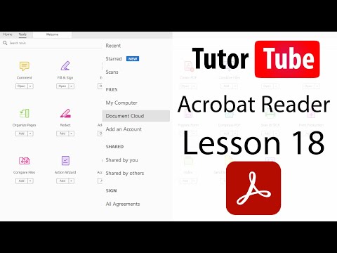 Adobe Acrobat Reader Tutorial Lesson 18 Shape Tools