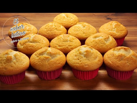 🔴 Como Hacer Unas Deliciosas Mantecadas Caseras !! 💯Fáciles y Esponjosas